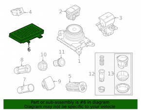 Wireless Phone Charging Station Module Ford Escape MK4 20-26