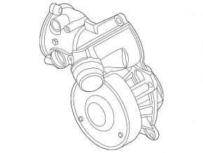 Помпа водяная BMW 2 G87 22-26 M2 S58