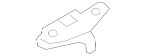 Петля дверей багажника нижня ліва BMW X5 G05 19-26
