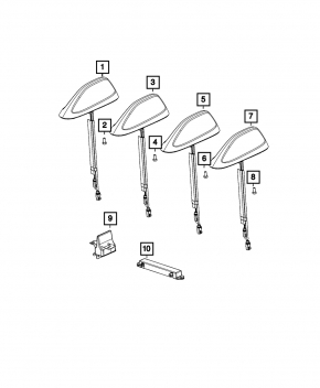 Module Antenna Jeep Grand Cherokee WL 21-26