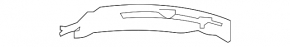 Поворотник зеркала левый Porsche Macan 19-26