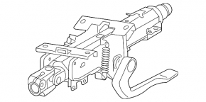 Рулевая колонка Volkswagen ID.4 23-26