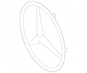 Емблема решітки радіатора grill Mercedes A-class V177 19-22
