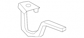 Петля крышки багажника правая Lexus LS460 LS600h 07-17