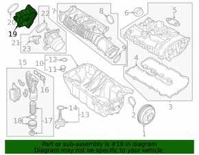 Дроссельная заслонка BMW X1 F48 16-22 B46