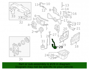 Маслоприемник Subaru Impreza WRX GH 08-14 2.5T