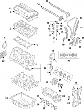 Поршень Hyundai Sonata 14 2.4 G4KJ