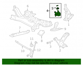 Шаровая опора левая Toyota Rav4 13-18