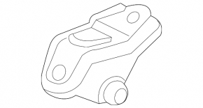 Кронштейн задней подушки двигателя нижний Honda Civic XI FE/FL 22-24 2.0