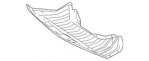 Защита переднего бампера Mercedes S-class W221 63/65 07-13