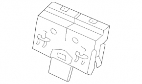 Кнопка блокировки двери передняя левая Nissan Rogue 21-26