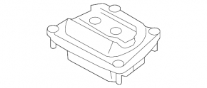 Подушка КПП Audi A6 05-11 3.2