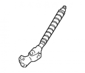 Рулевой карданчик нижний Toyota FJ Cruiser 11-14