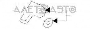 Датчик наддуву Chevrolet Malibu 16-19 1.5T