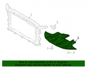 Захист двигуна Hyundai Elantra AD 17-20 1.6T sport