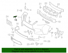 Буксировочный крюк Lexus RX350 RX450h 10-15 черный