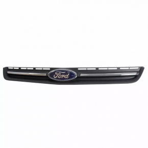 Грати радіатора grill Ford Escape MK3 13-16 дорест без емблеми хром смужка