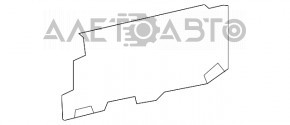 Защита арки боковая правая Dodge Grand Caravan 11-20