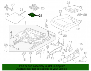 OCCUPANT SENSOR VW Beetle 12-19