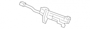 Замок капота Nissan Pathfinder 13-20 с датчиком
