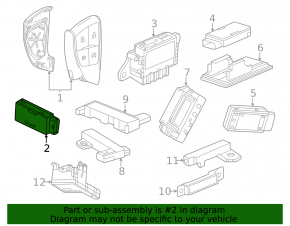 Transceiver Module левый Chevrolet Equinox EV 24-26