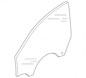 Стекло двери передней левой Audi A5 F5 18-25 5D