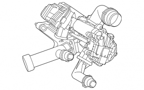 Корпус термостата BMW 2 G42 22-26 3.0T