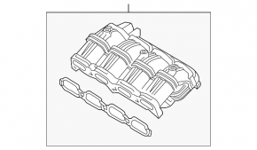 Колектор впускний Hyundai Sonata 20-26 2.5