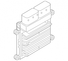 Блок ECU компьютер двигателя Hyundai Santa FE 21-23 2.5T