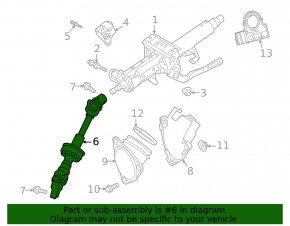 Рулевой карданчик Toyota Sienna 21-26