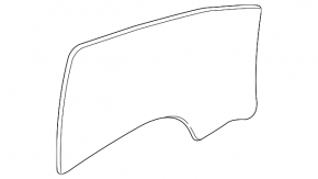 Стекло двери передней правой Chevrolet Volt 11-15