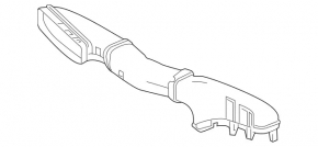 Воздухоприемник Mercedes CLA 250 14-19
