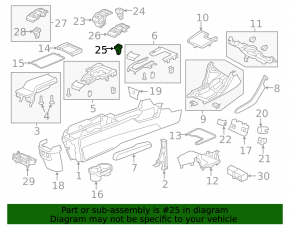 Кнопка BRAKE HOLD Honda Civic X FC 16-21