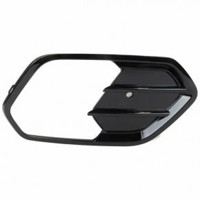 Грати бампера права Ford Escape MK3 17-19 рест, глянець, під птф