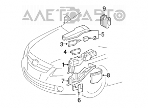 Крышка блока предохранителей подкапотная Toyota Avalon 08-10