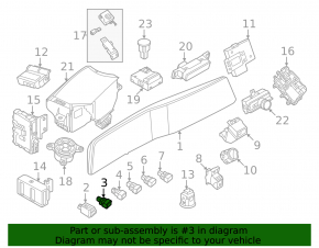 Кнопка удержания полосы Nissan Ariya 23-26