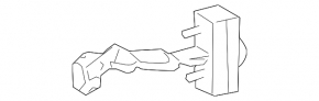 Ограничитель двери передней левой Lexus GS300 GS350 GS430 GS450h 06-11