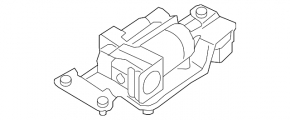 Компрессор пневмоподвески BMW X5 E70 07-13