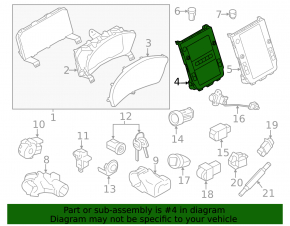 Монітор дисплей Subaru Forester 25-26