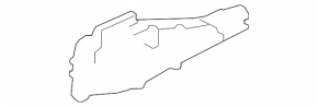Механизм ручки двери задней левой Chevrolet Volt 11-15