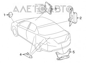 SMART KEY COMPUTER Lexus ES300h ES350 13-13