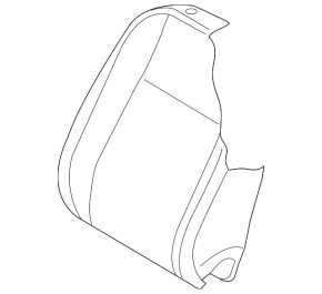 Пассажирское сидение VW Golf 15-21 с airbag, кожа черн, механика + електро