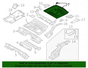 Корыто багажника Mazda CX-5 17-24