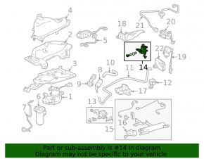 Клапан пневмоподвески задний Lexus RX300 RX330 RX350 04-09