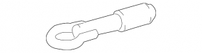Буксировочный крюк Toyota Camry v40 07-11