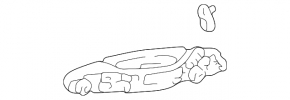 Ручка двери внешняя передняя левая Lexus RX300 98-03