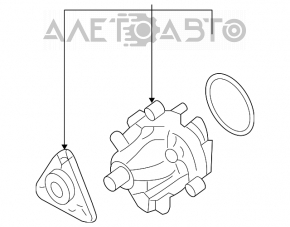 Помпа водяная Ford Escape MK3 13-16 2.0T