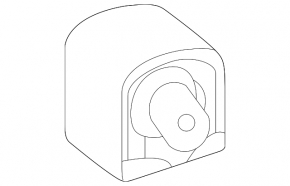 Подушка двигателя задняя Mercedes W213 E 300/350/400/450 17-19 2.0T, 3.0T RWD