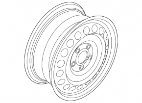 Запасне колесо докатка VW Golf 15-21
