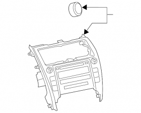 Головное устройство Toyota Camry v50 12-12 usa большой дисплей